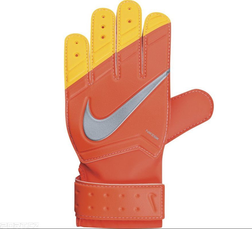 NIKE GK JR. GRIP GUANTES DE PORTERO Magenta Fluorescente/Naranja Láser 2