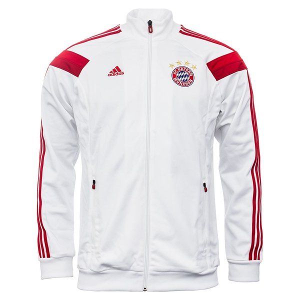 ADIDAS BAYERN MUNICH CHAMARRA DE PISTA ANTHEM Blanco 6