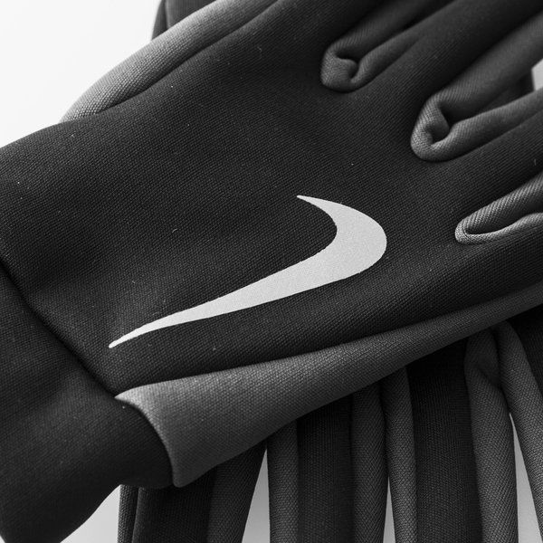 NIKE HYPERSHIELD GUANTES PARA JUGADOR DE CAMPO Negro / Gris 4
