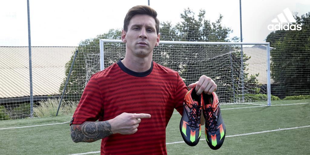 ADIDAS MESSI 15.3 FG ZAPATOS DE FÚTBOL PARA CÉSPED FIRME/ARTIFICIAL PARA NIÑO Negro 11