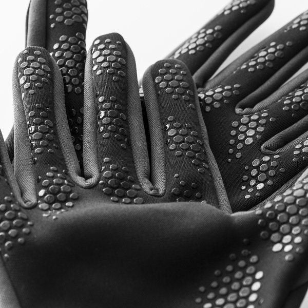 NIKE HYPERSHIELD GUANTES PARA JUGADOR DE CAMPO Negro / Gris 5