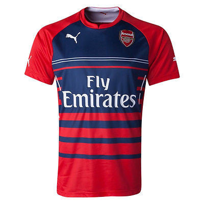 PUMA ARSENAL FC JERSEY DE ENTRENAMIENTO PRE PARTIDO 2014/15 Rojo 3