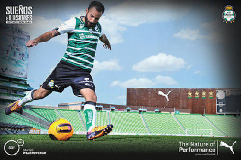 PUMA SANTOS-LAGUNA JERSEY DE CASA 2014 6