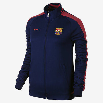 NIKE FC BARCELONA CHAMARRA AUTHENTIC N98 PARA MUJER 2015/16 Azul Marino 1