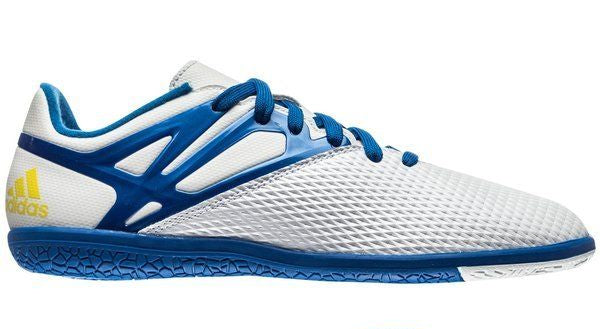 ADIDAS MESSI 15.3 IN ZAPATOS DE FUTBOL SALA PARA NIÑOS Blanco 2