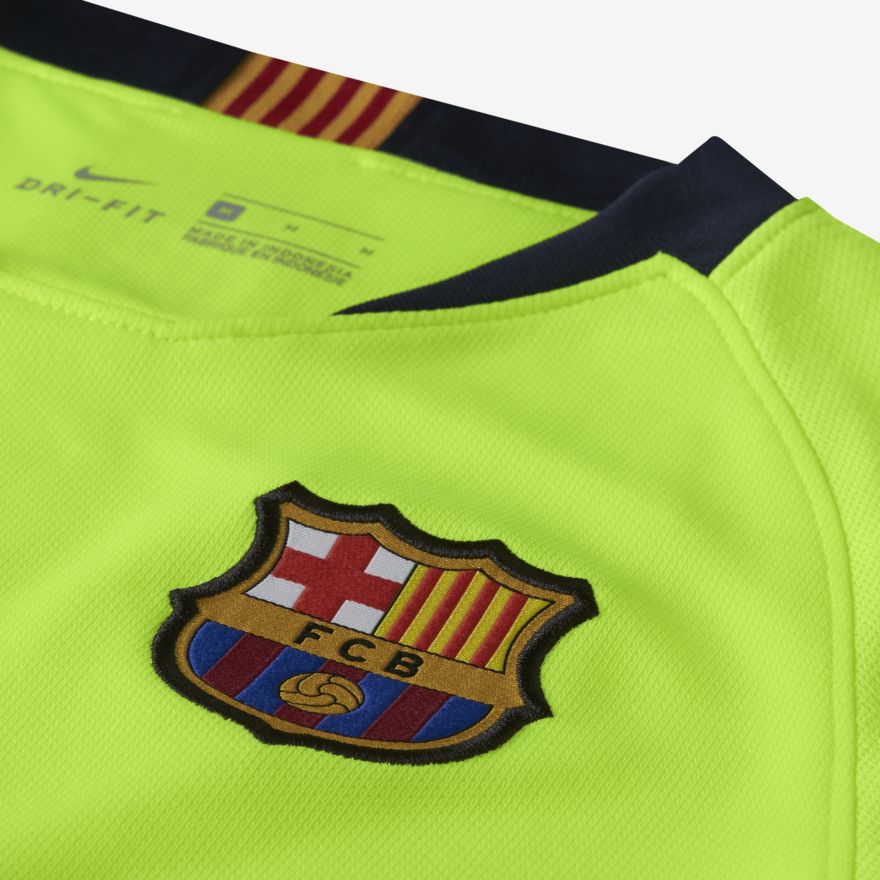 NIKE FC BARCELONA JERSEY DE VISITA PARA NIÑOS 2018/19 3