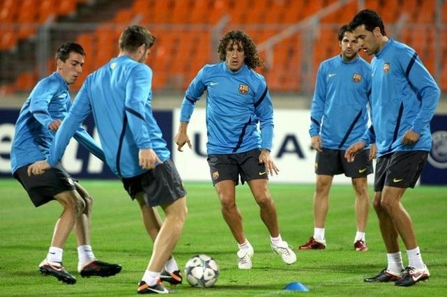 NIKE FC BARCELONA MIDLAYER SUDADERA DE ENTRENAMIENTO UEFA CHAMPIONS LEAGUE 2011/12 4