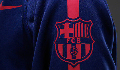 NIKE FC BARCELONA CHAMARRA DE PISTA PARA NIÑOS 2014/15 Azul Leal 3