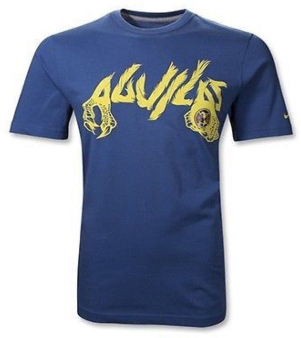 NIKE CLUB AMERICA PLAYERA CORE Azul 2