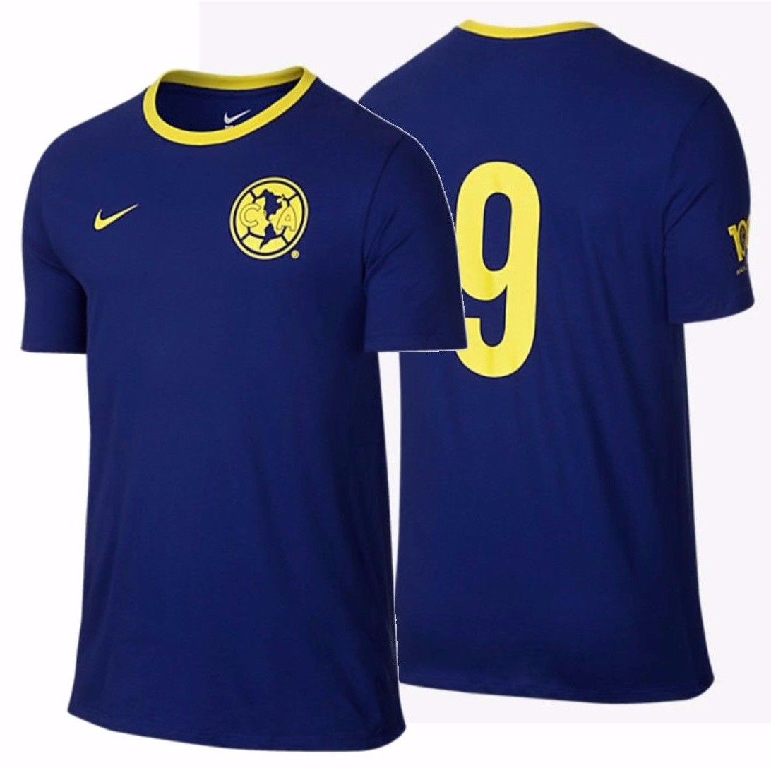 NIKE CLUB AMÉRICA ARLINDO DOS SANTOS PLAYERA CENTENARIO 1