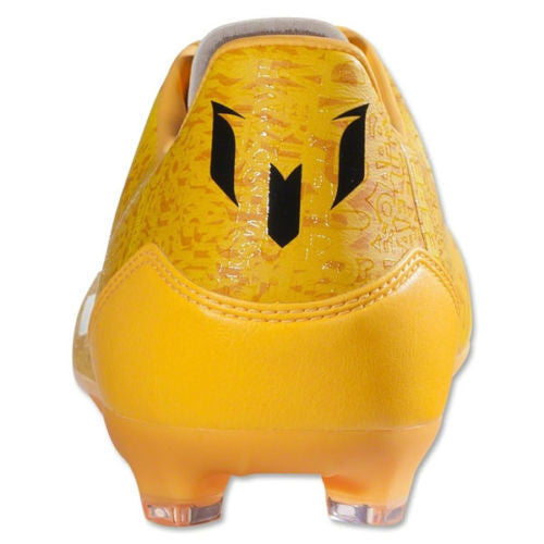 ADIDAS MESSI F10 FG ZAPATOS DE FUTBOL TERRENO FIRME PARA NIÑOS Oro Solar 5