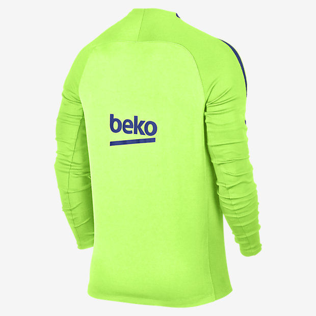 NIKE FC BARCELONA SUDADERA DE ENTRENAMIENTO 2016/17 Verde 2
