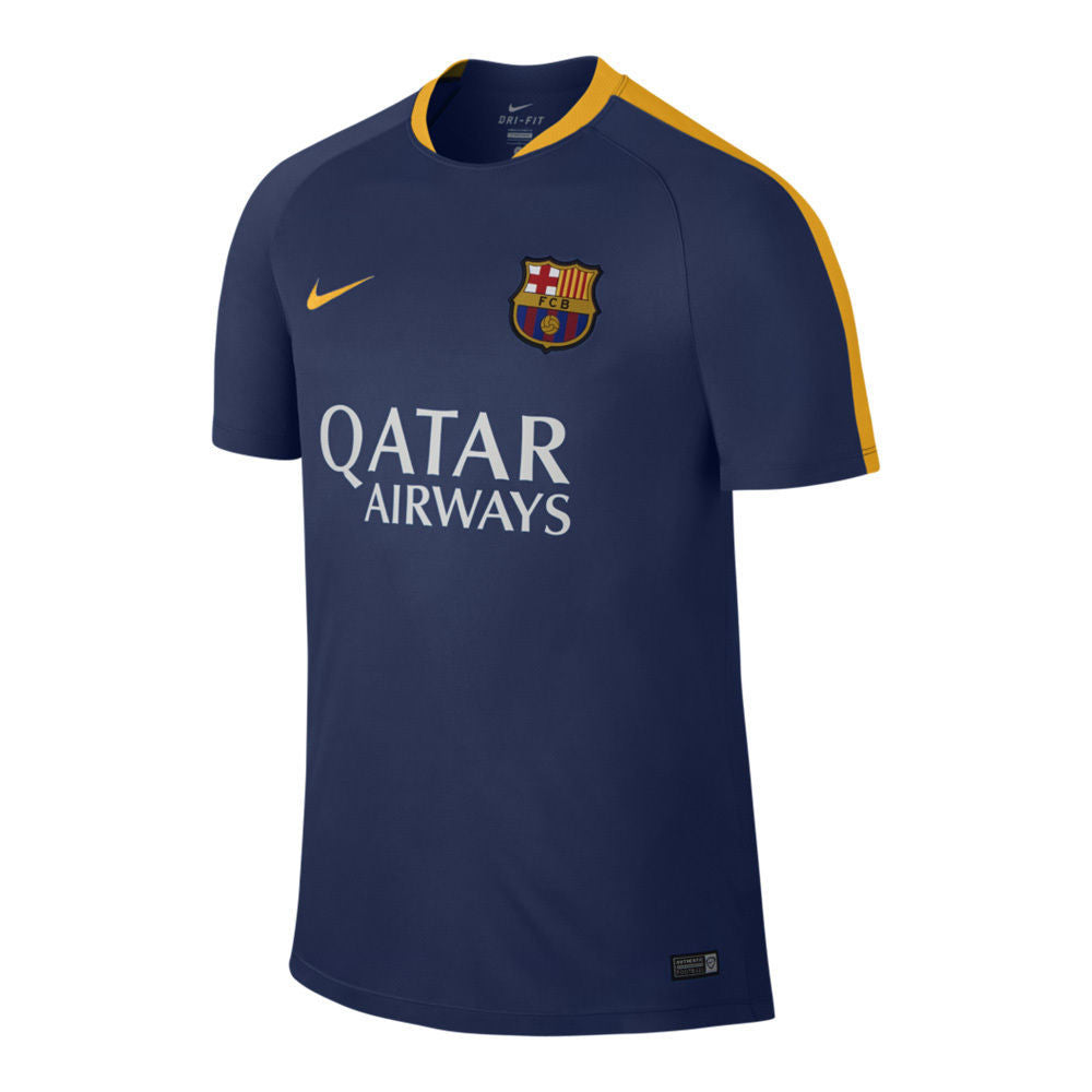 NIKE FC BARCELONA JERSEY DE ENTRENAMIENTO Azul Marino 1