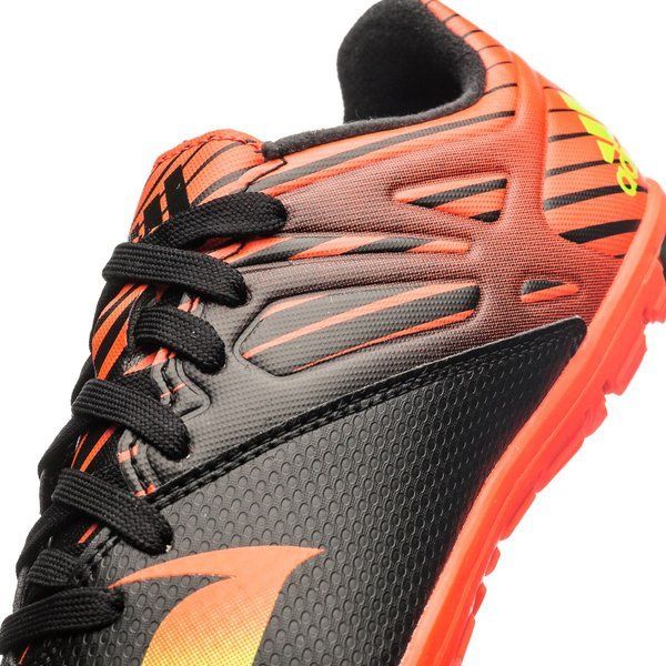 ADIDAS MESSI 15.3 TF TURF ZAPATOS DE FUTBOL PARA NIÑOS Negro 6