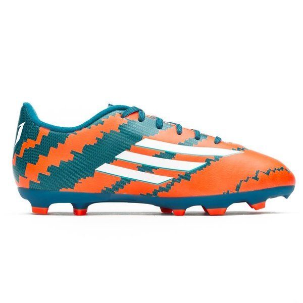 ADIDAS MESSI F10.3 FG ZAPATOS DE FÚTBOL PARA SUPERFICIE FIRME PARA NIÑOS Azul Turquesa 2