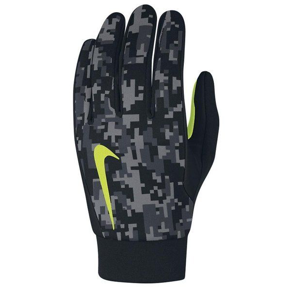 NIKE HYPERWARM GUANTES PARA JUGADOR DE CAMPO Negro / Volt 2