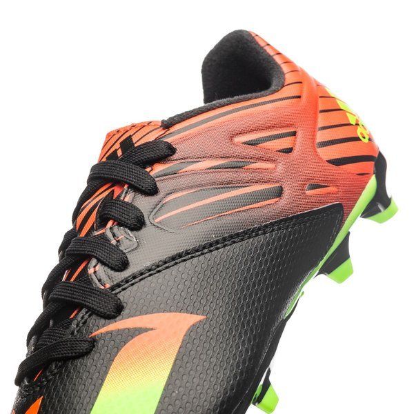 ADIDAS MESSI 15.3 FG ZAPATOS DE FÚTBOL PARA CÉSPED FIRME/ARTIFICIAL PARA NIÑO Negro 6