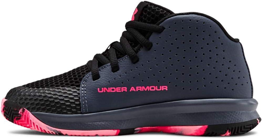 UNDER ARMOUR JET ZAPATOS DE BASKETBALL PARA NIÑO Reverse Gray 3