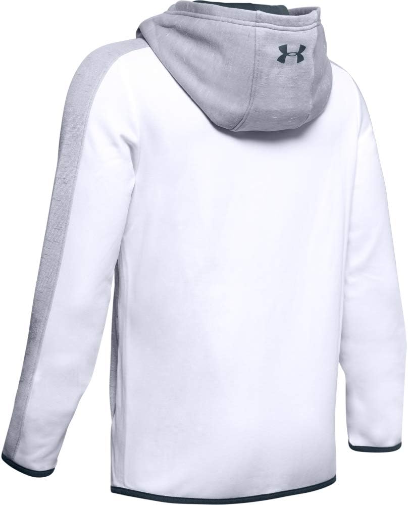 UNDER ARMOUR SUDADERA FLEECE CON CIERRE COMPLETO Y GORRA PARA NIÑOS