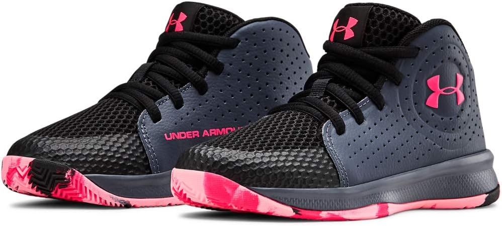 UNDER ARMOUR JET ZAPATOS DE BASKETBALL PARA NIÑO Reverse Gray 9