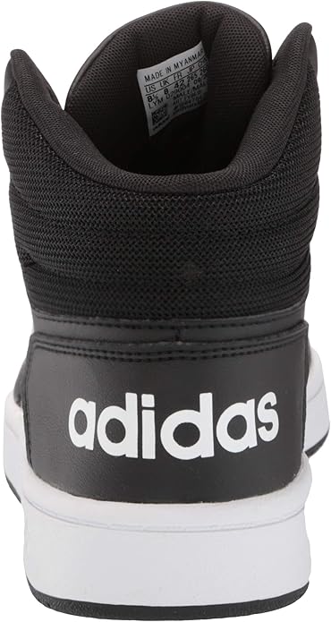 ADIDAS HOOPS 2.0 MID ZAPATOS DE BASKETBALL Negro 3