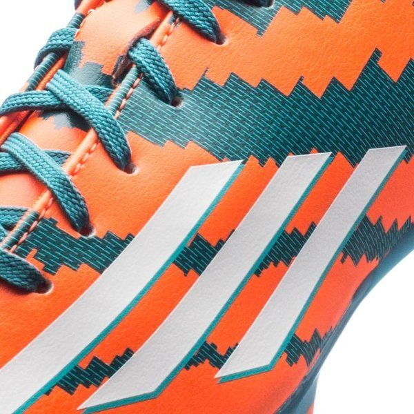 ADIDAS MESSI F10.3 FG ZAPATOS DE FÚTBOL PARA SUPERFICIE FIRME PARA NIÑOS Azul Turquesa 5
