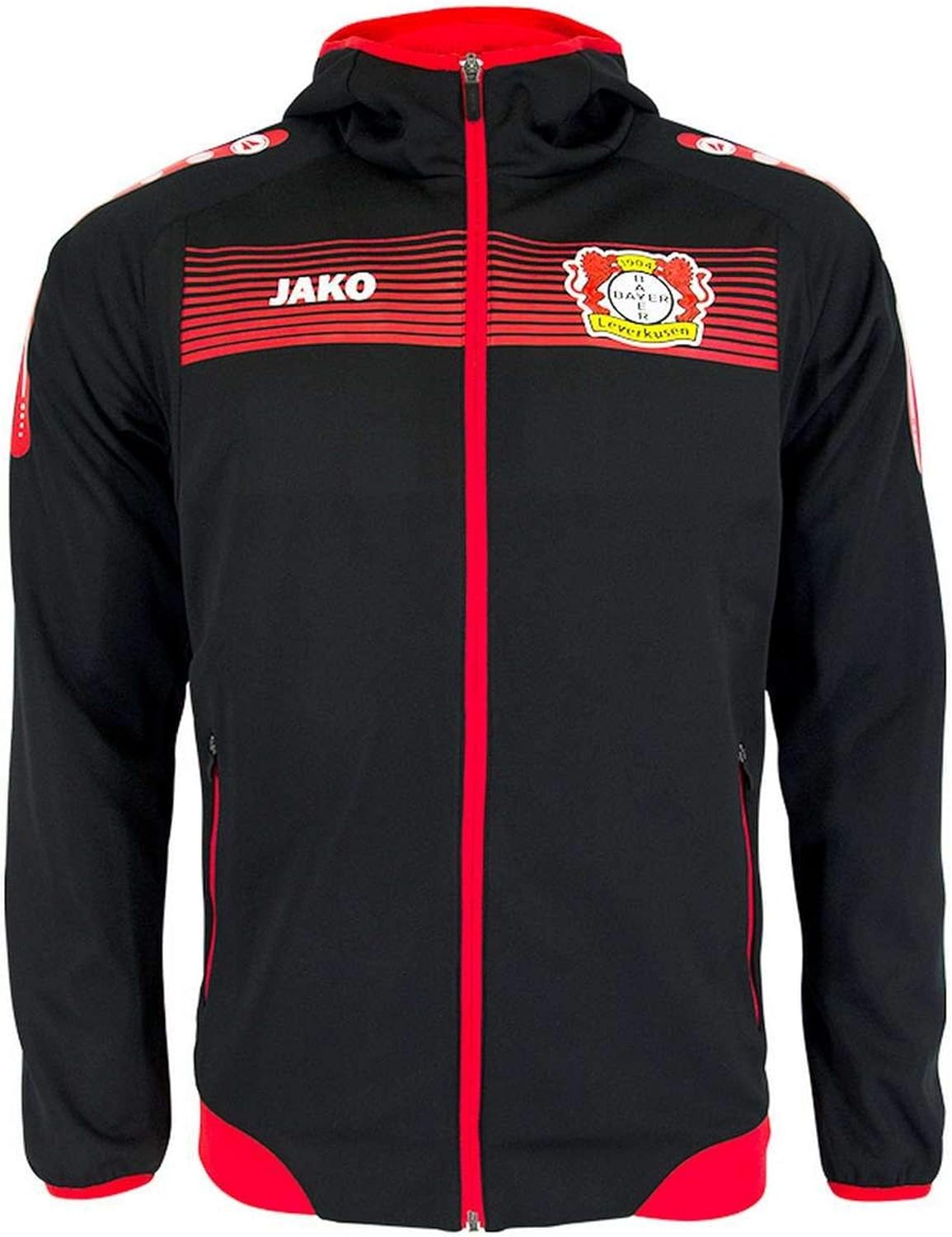 JAKO BAYER LEVERKUSEN CHAMARRA CON GORRA ANTHEM UEFA CHAMPIONS LEAGUE 2016/17 4