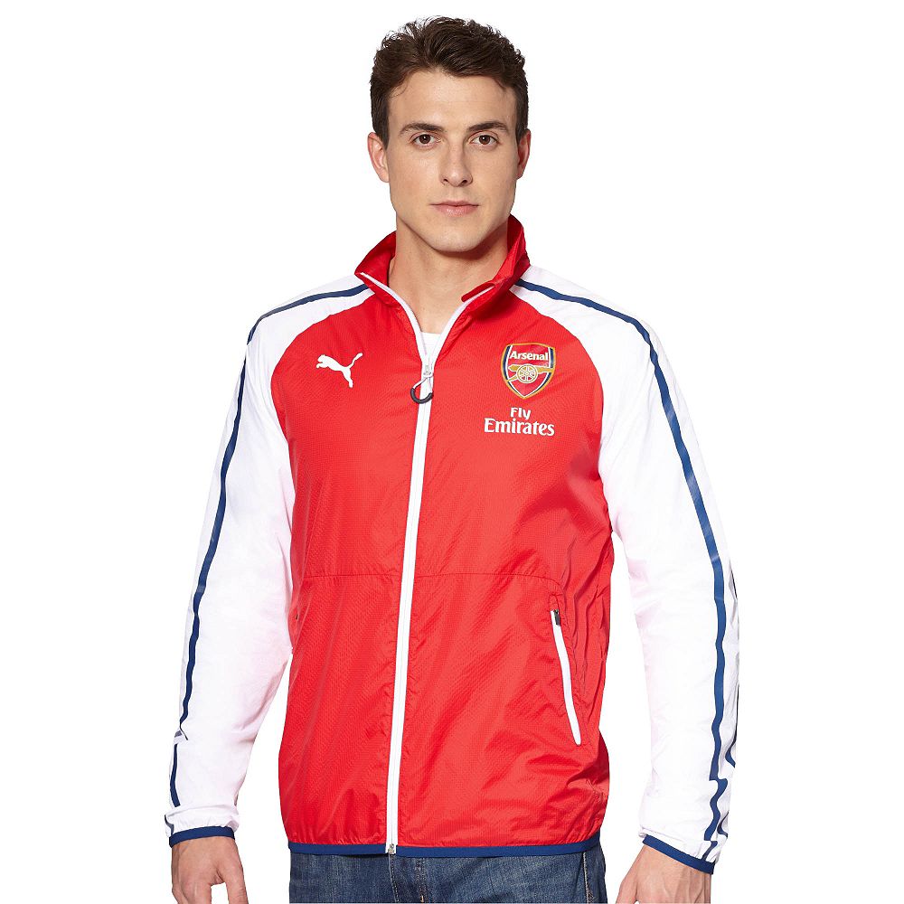 PUMA ARSENAL FC CHAMARRA ANTHEM 2014/15 Rojo 7