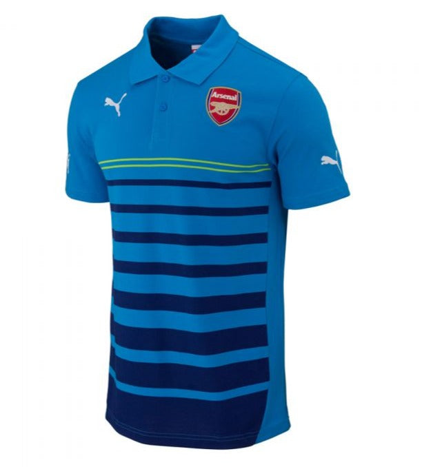 PUMA ARSENAL FC PLAYERA POLO Azul