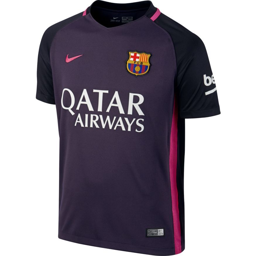 NIKE FC BARCELONA JERSEY DE VISITA PARA NIÑO 2015/16 1