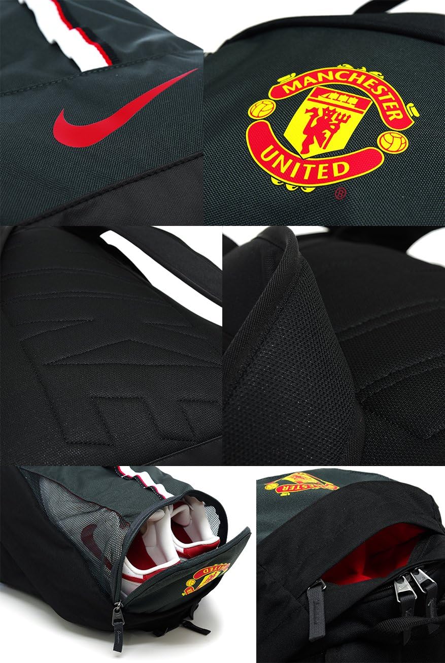 NIKE MANCHESTER UNITED ALLEGIANCE SHIELD 2.0 MOCHILA COMPACTA Negro 3