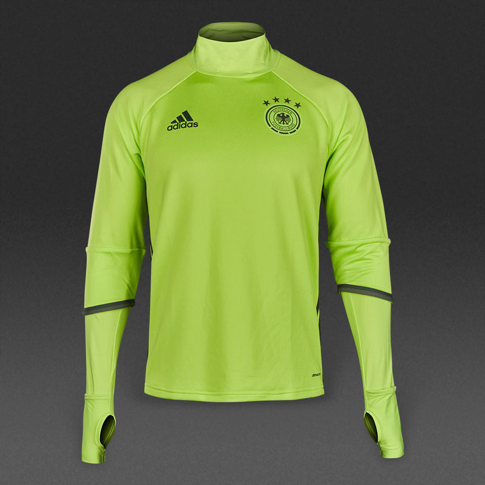 ADIDAS ALEMANIA SUDADERA DE ENTRENAMIENTO EURO 2016 Solar Slime 3