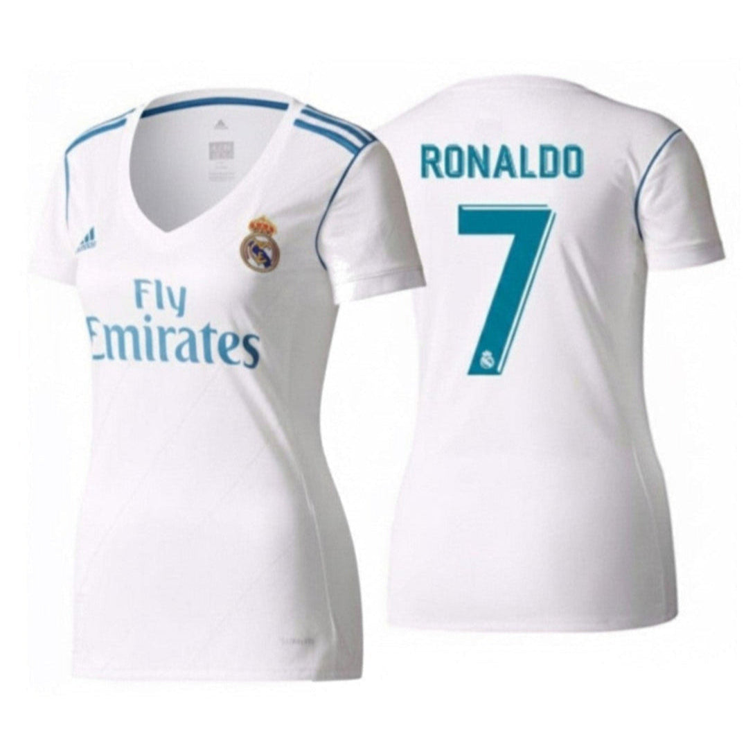 ADIDAS CRISTIANO RONALDO REAL MADRID JERSEY DE LOCAL PARA MUJER 2017/18 0