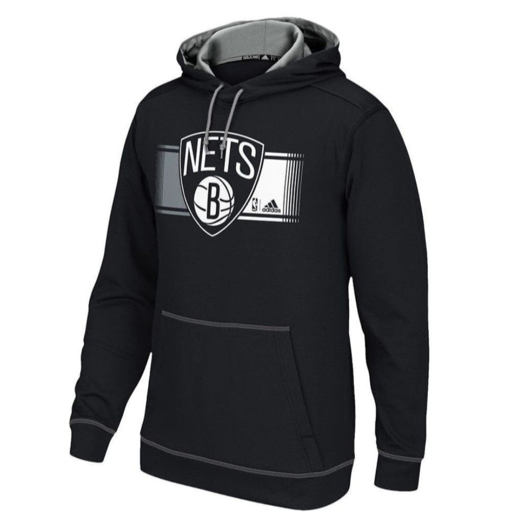 ADIDAS NBA BROOKLYN NETS SUDADERA TIPOFF CON GORRA