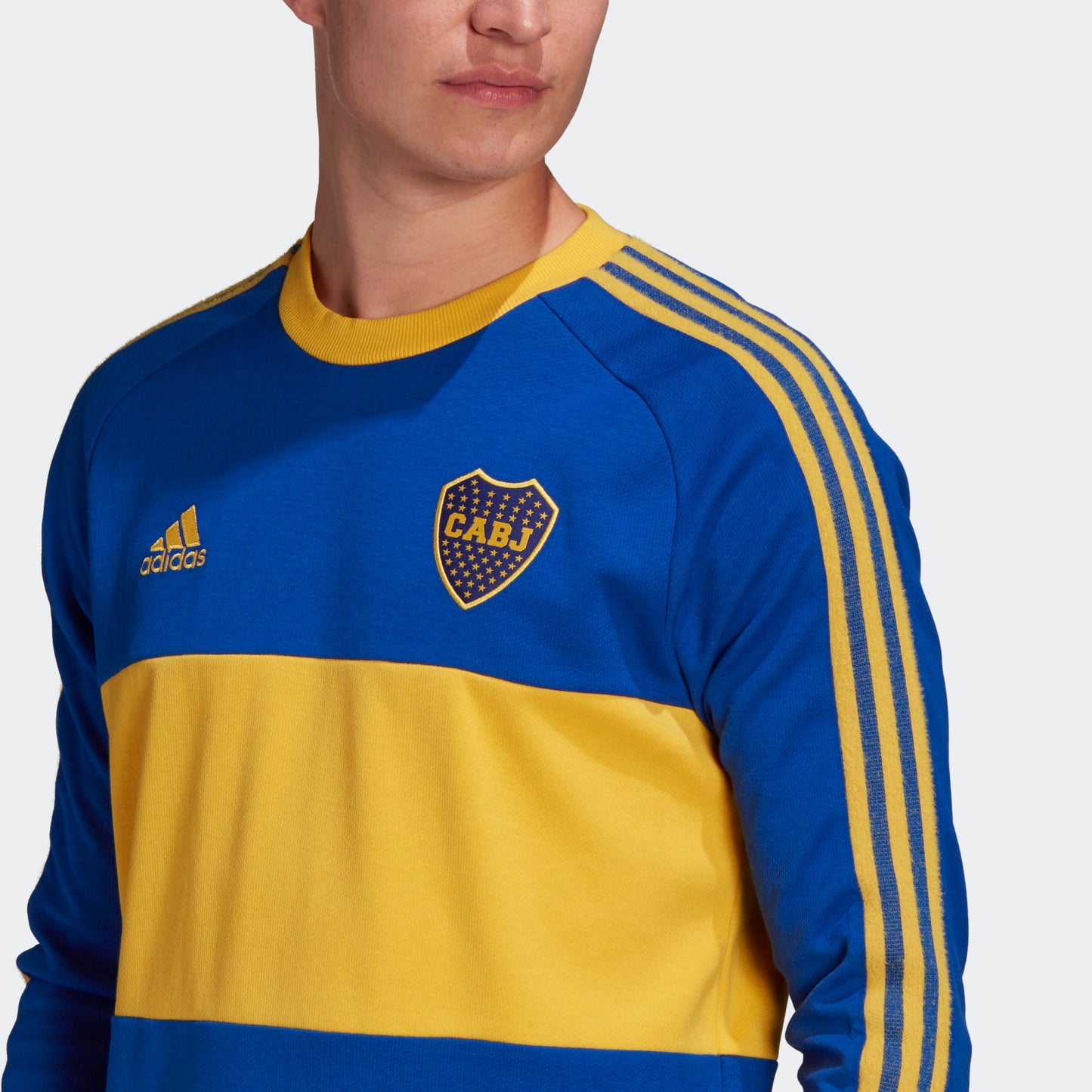 ADIDAS BOCA JUNIORS JERSEY MANGA LARGA ICONS RETRO 2021
