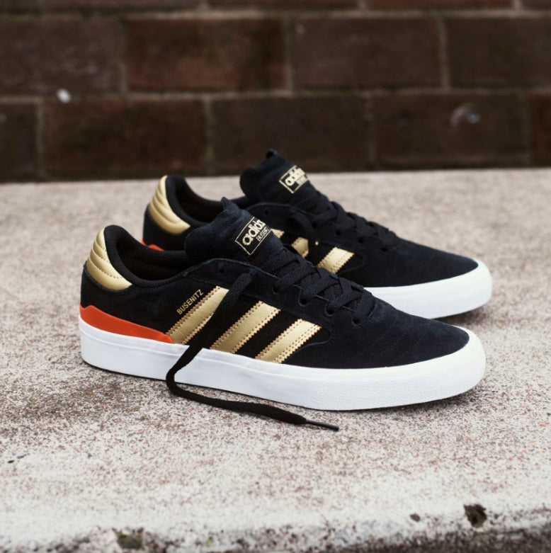 ADIDAS BUSENITZ VULC II ZAPATOS DE SKATEBOARDING Negro 13