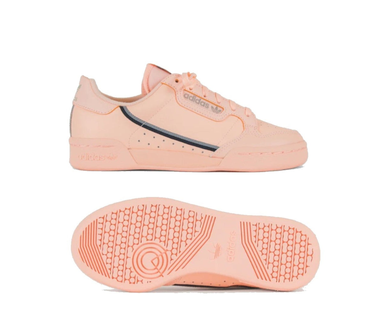 ADIDAS ORIGINALS CONTINENTAL 80 ZAPATOS PARA NIÑA Salmon 1