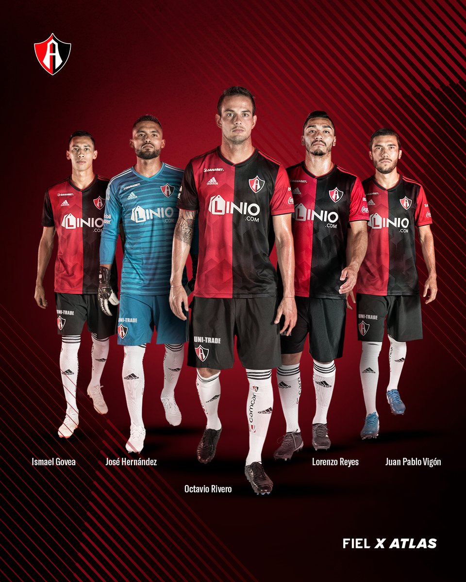 ADIDAS ROJINEGROS DEL ATLAS JERSEY DE CASA 2018/19 4