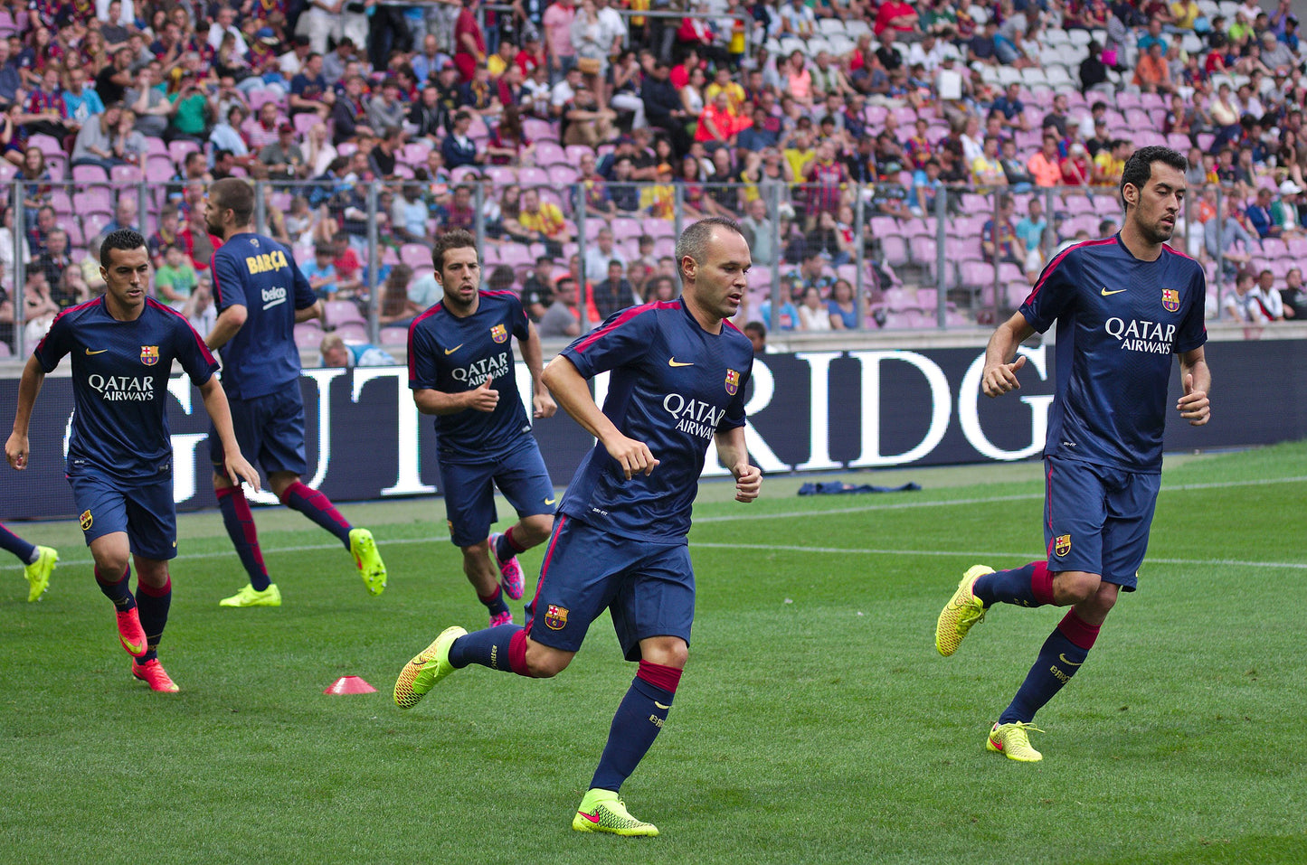 NIKE FC BARCELONA JERSEY SQUAD PRE PARTIDO 2014/15
