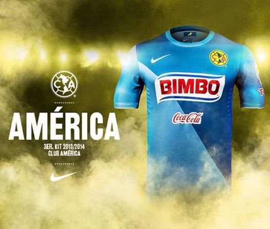 NIKE CLUB AMERICA JERSEY TERCERA EDICIÓN 2013/14 4