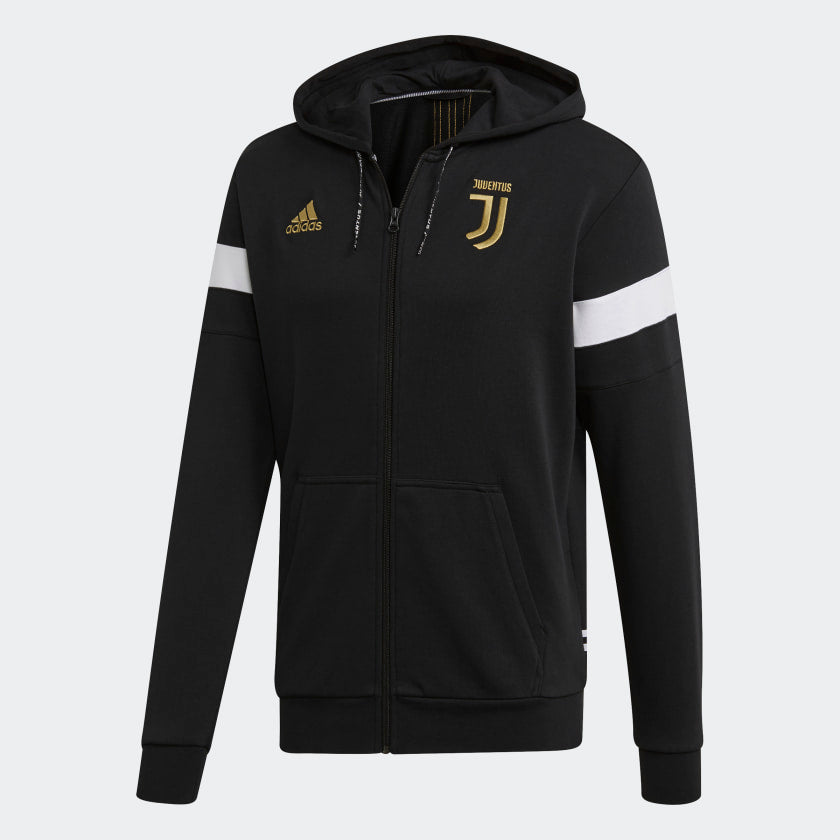 ADIDAS JUVENTUS SUDADERA DE GORRA CON CREMALLERA COMPLETA 2018/19