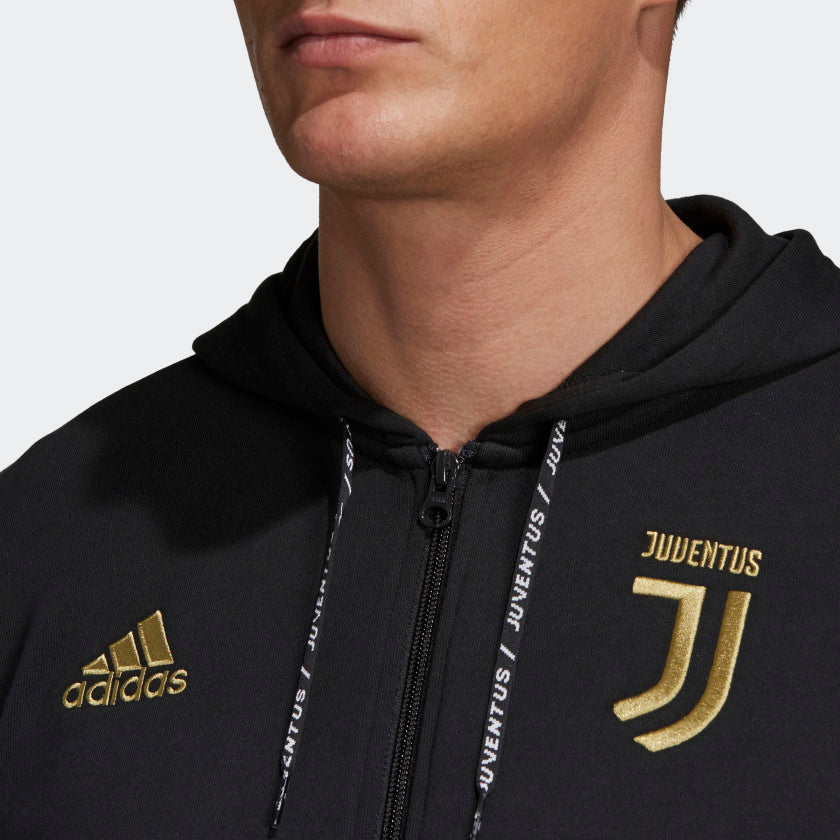 ADIDAS JUVENTUS SUDADERA DE GORRA CON CREMALLERA COMPLETA 2018/19 3