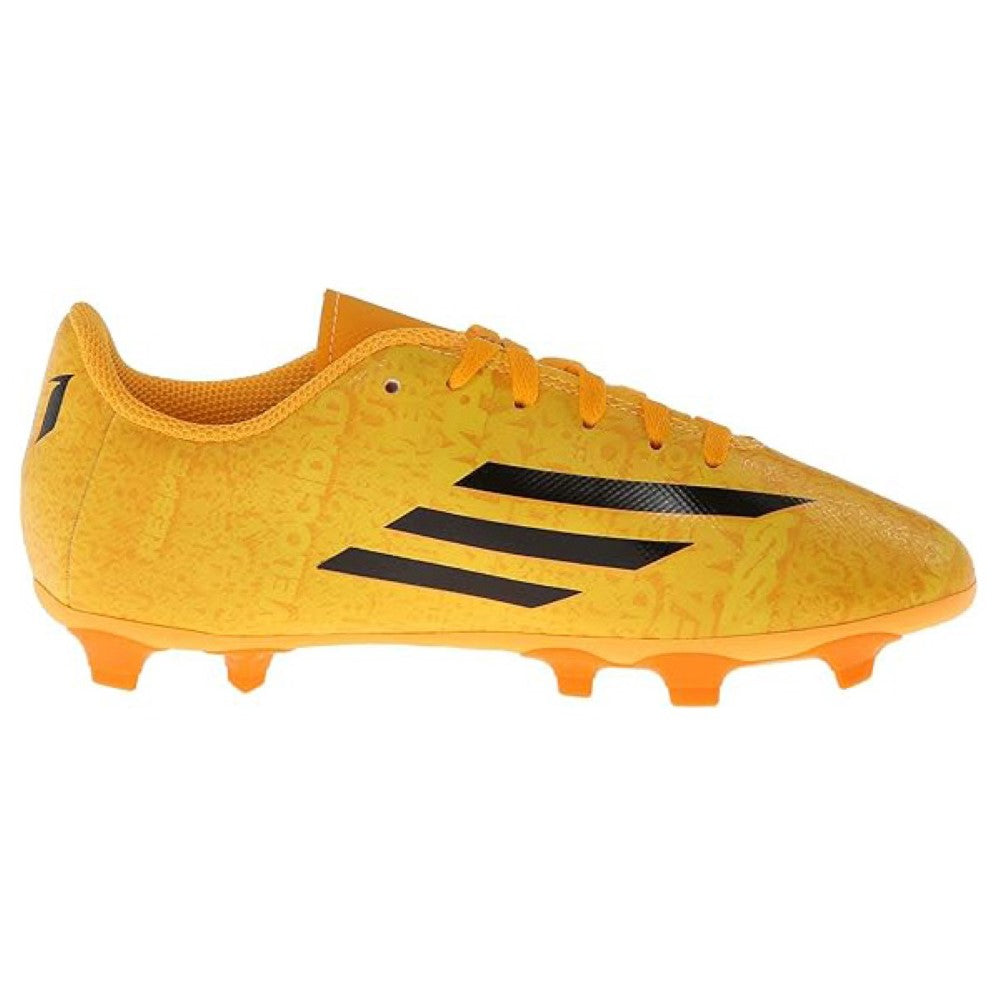 ADIDAS MESSI F5 FG ZAPATOS DE FUTBOL TERRENO FIRME PARA NIÑOS Oro Solar 2
