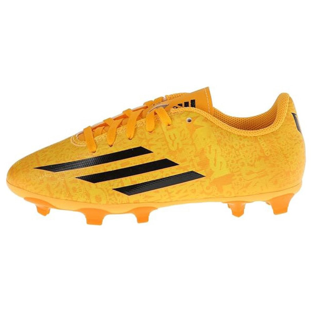 ADIDAS MESSI F5 FG ZAPATOS DE FUTBOL TERRENO FIRME PARA NIÑOS Oro Solar 3