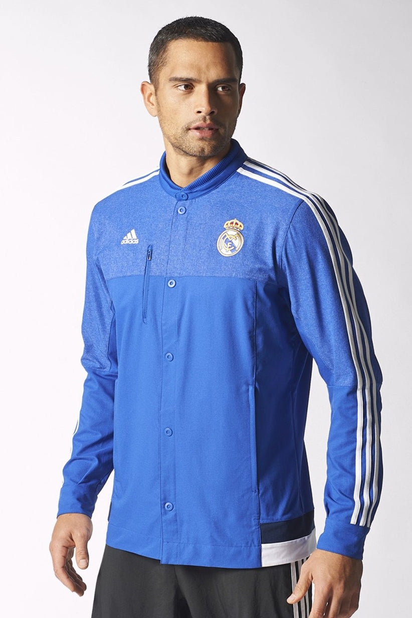 ADIDAS REAL MADRID CHAMARRA ANTHEM Azul 4