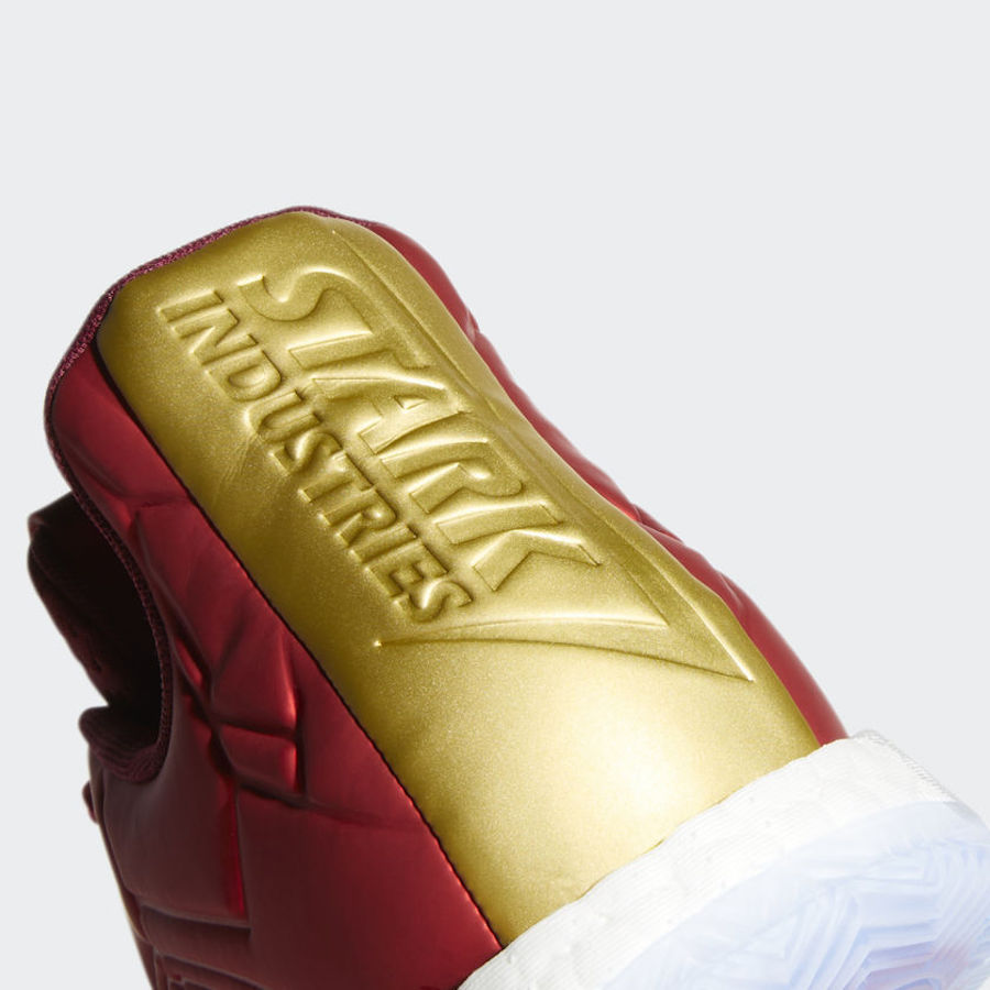 ADIDAS X MARVEL HARDEN VOL 3 “HEROES AMONG US: IRON MAN” ZAPATOS PARA NIÑO 8