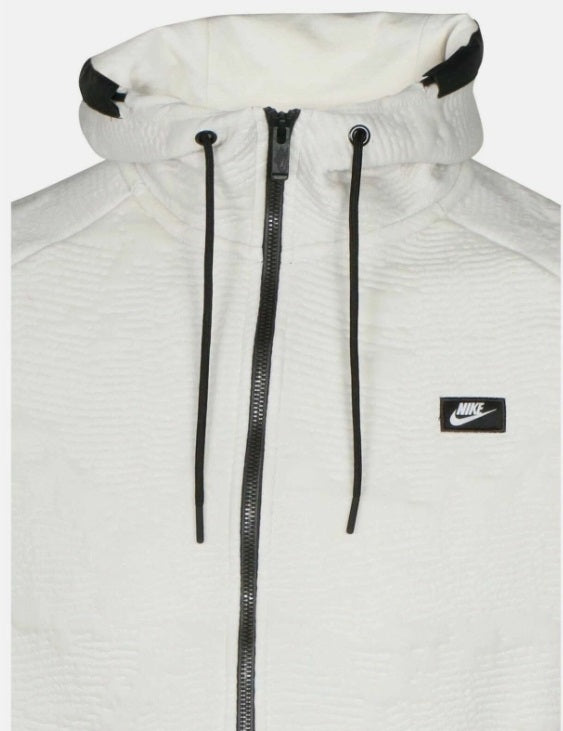 NIKE SPORTS CASUAL SUDADERA CORTE MODERNO CON GORRA Y CIERRE COMPLETO 7