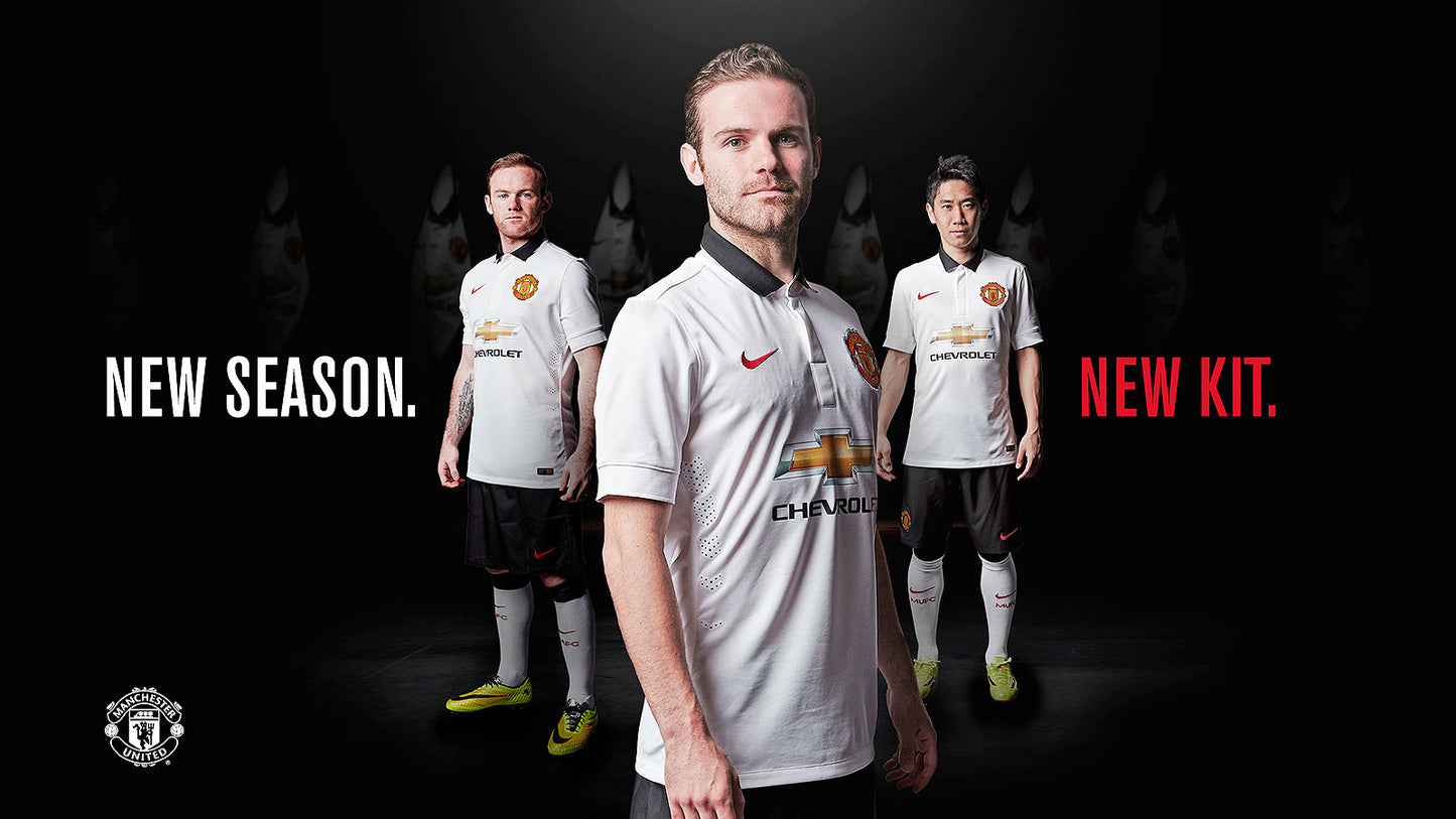 NIKE DAVID BECKHAM MANCHESTER UNITED JERSEY MANGA LARGA DE VISITA 2014/15 5