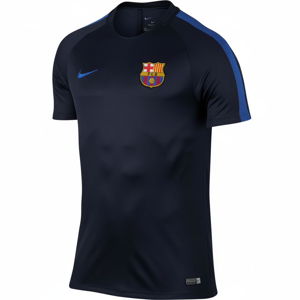NIKE FC BARCELONA DRY SQUAD JERSEY DE ENTRENAMIENTO 2016/17 Obsidiana 4
