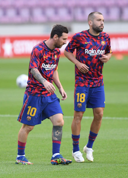 NIKE FC BARCELONA JERSEY DE ENTRENAMIENTO PRE PARTIDO 2020/21 4